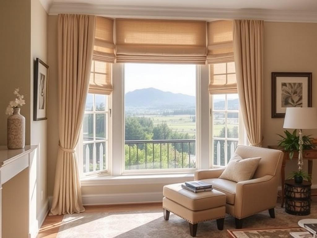 Home Decor Ideas. Window treatments that control light and frame views Home Decor Ideas. Window treatments that control light and frame views