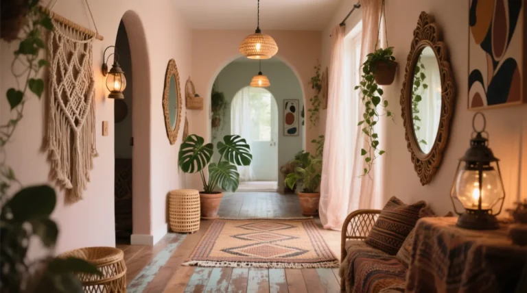 Boho Hallway Styles for a Dreamy Home