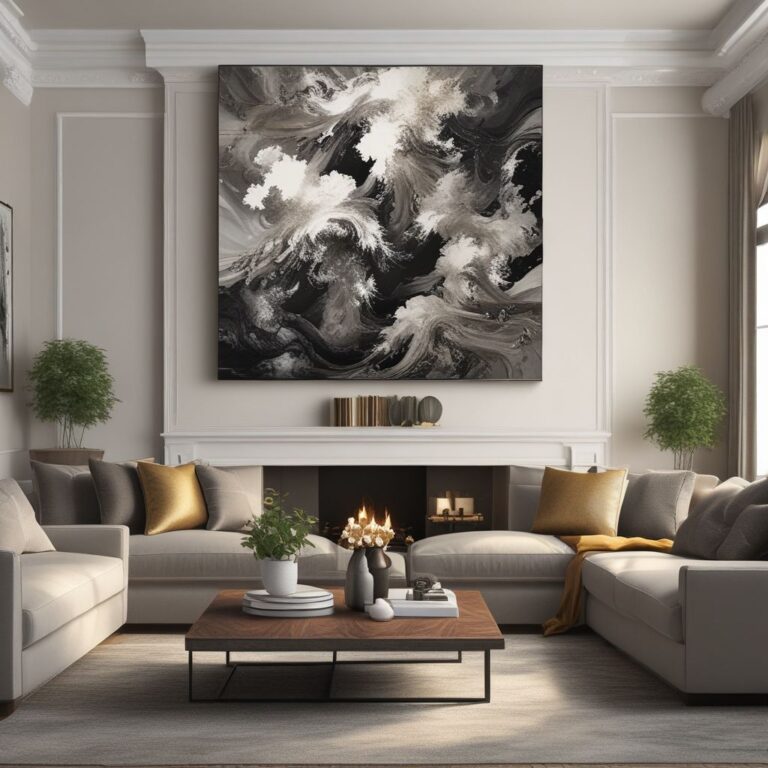 Wall Decor Ideas for a Luxury Living Room