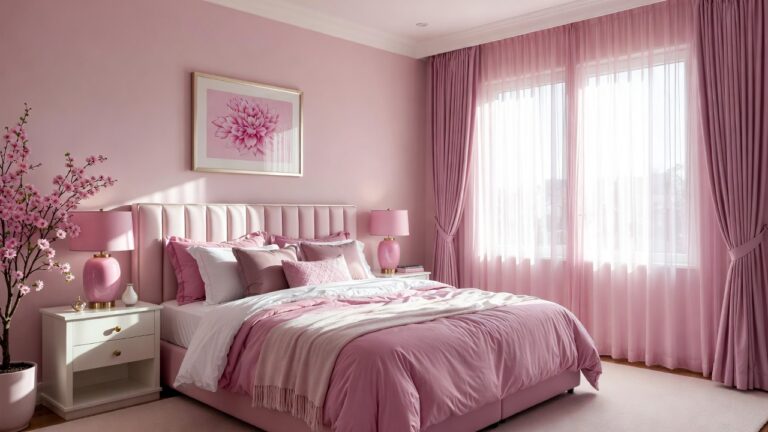 Pink Theme Bedroom Decor Ideas: Create a Soft, Stylish & Dreamy Retreat