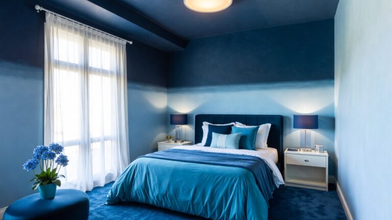 10 Beautiful Blue Theme Bedroom Decor Ideas for a Calm & Stylish Space