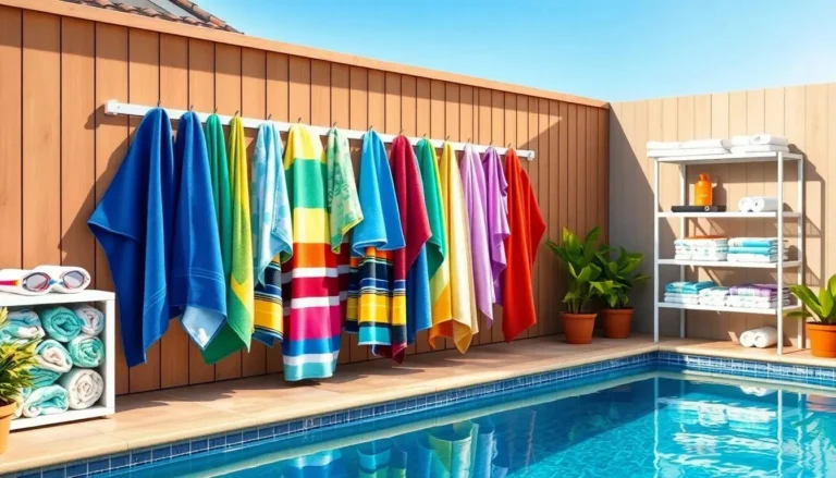 Pool Towel & Float Storage Solutions: Smart Ideas to Keep Your Pool Area Organized